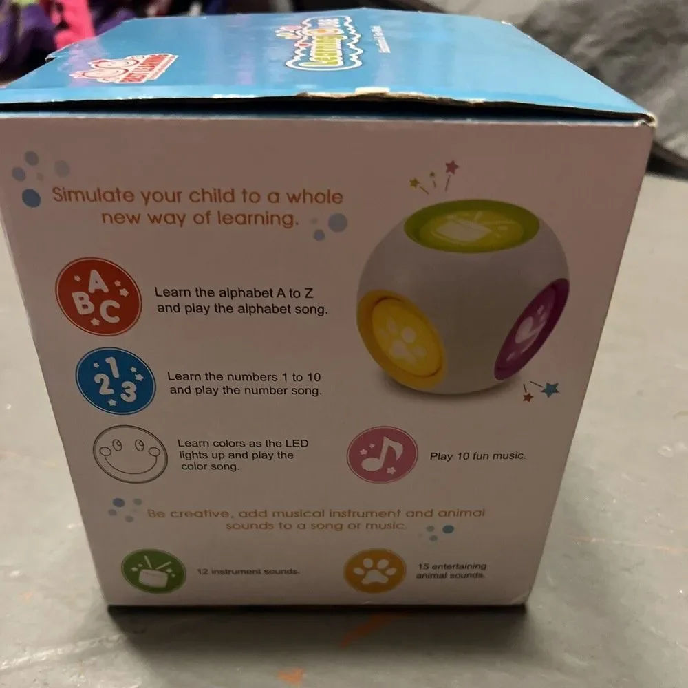 Learning Cube - Educational Musical Activity Center Block Toy for Infants Bab...